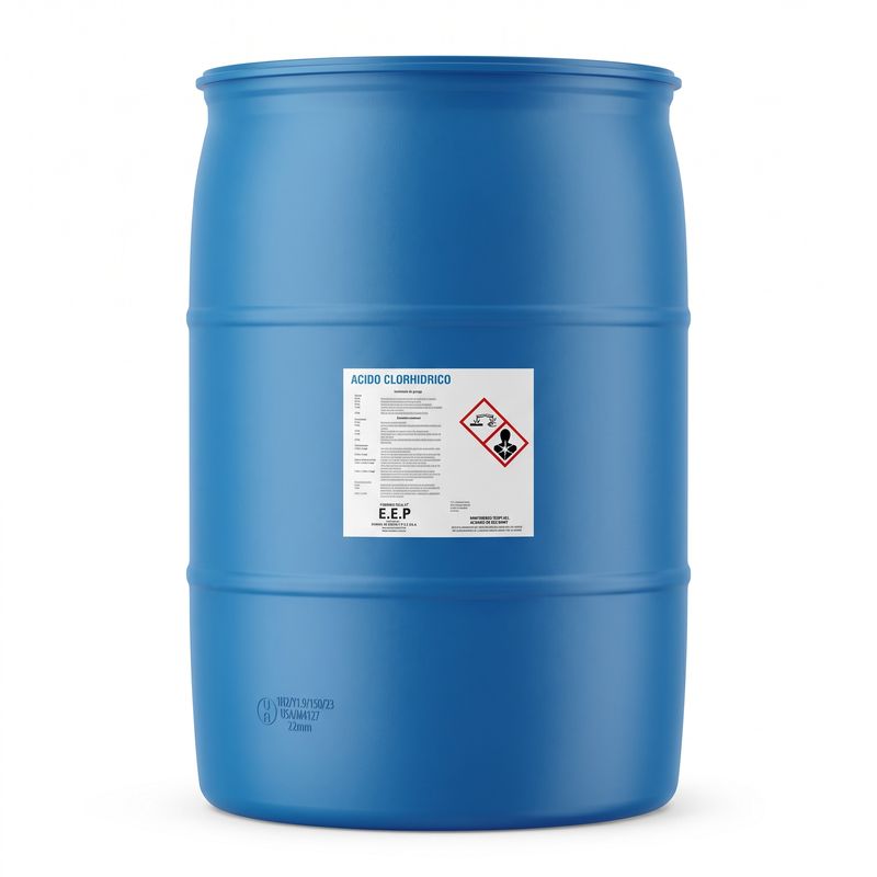 Acido Clorhidrico, grado tecnico (200 L)