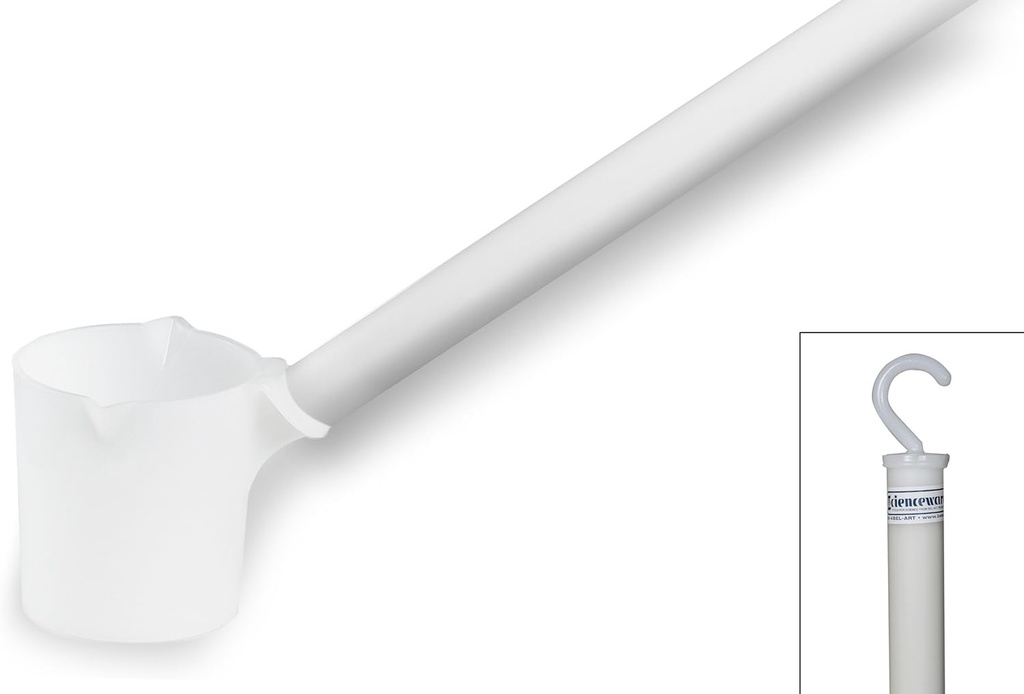 Long-Handled Dipper; 16oz, 6ft Handle, Plastic