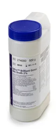 Bilis verde brillante deshidratada, 500 g