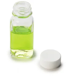 Botella cuadrada de vidrio, 29 mL, paquete de 6