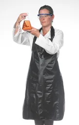 Delantal de laboratorio, vinilo 91 x 69 cm
