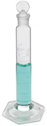 Cilindro graduado para mezclar, forma baja, 25 mL