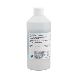 Nitrógeno, nitrato, 100 mg/L, 500 mL