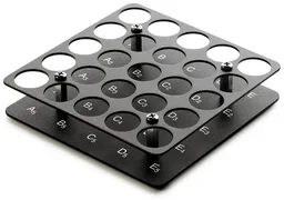 Gradilla para tubos de coliformes, para 25 tubos