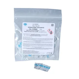 Reactivo DPD para cloro libre PP, 10 mL, paquete de 100