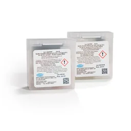 Buffer pH 4.01 (rojo) y pH 7.00