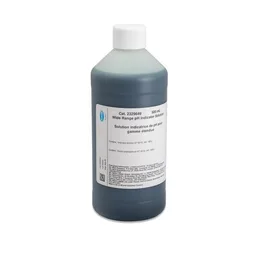 Solución indicadora de pH rango amplio, 500 mL