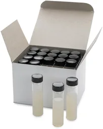 Tubos con agar para conteo de placa, paquete de 20