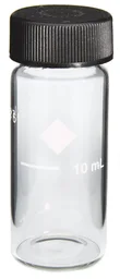 Celda de muestra de 25x60 mm, 10 mL marcada, paquete de 6