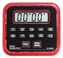 Temporizador de cuenta ascendente/descendente, 99 min LCD