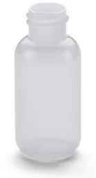 Botella redonda de LDPE, 59 mL, paquete de 6