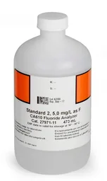 Estándar de fluoruro 5.0 mg/L, 473 mL