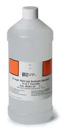 Estándar de sodio 10 mg/L NaCl como Na, 1 L