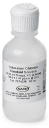 Solución de conductividad KCI 0.001M, 50 mL