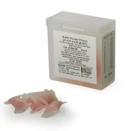 Buffer pH 4.01 en polvo PLWS rojo, paquete de 15