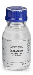 Solución de NaCl 25.0 uS/cm a 25°C