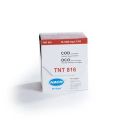 Vial de reactivo rr para COD en agua salada TNT+, HR (70-1000 mg/L), paquete de 25