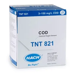 Reactivo COD TNT+, LR (3-150 mg/L), paquete de 25