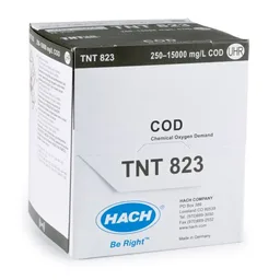 Vial de reactivo rr para COD TNT+, HR+ (250-15000 mg/L), paquete de 25
