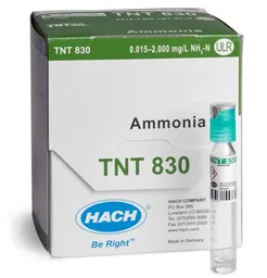 Amoniaco TNT+, ULR, 0.015-2.0 mg/L, paquete de 25