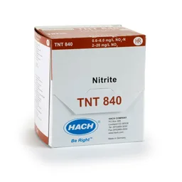 Test en vial TNT+ para nitrito HR (0.6-6.0 mg/L NO2-N), paquete de 25