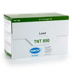 Prueba en vial TNTplus HACH para plomo (LM), rango 0.1-2.0 mg/L
