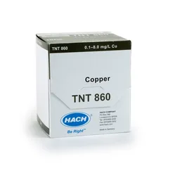 Cobre TNT+ (0.1-8.0 mg/L), paquete de 25
