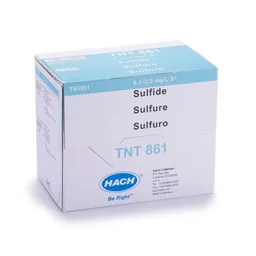 TNT+ de sulfuro (0.1-2.0 mg/L), paquete de 25