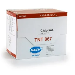Test en vial TNT+ para cloro total y libre, paquete de 24