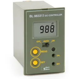 Mini controlador de conductividad, intervalo: 0 a 1999 µS/cm, 12VDC