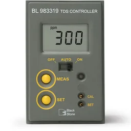 Mini controlador de TDS, intervalo: 0.0 a 1999 mg/L (ppm), 12VDC
