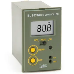 Mini controlador de conductividad, intervalo: 0 a 199.9 µS/cm, 12VCD