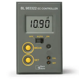 Mini controlador de conductividad, intervalo: 0 a 19.99 µS/cm, 115V/230