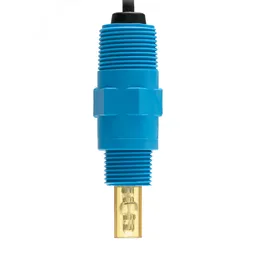 Sonda de condutividad directo en flujo con compensación automática de temperatura y conector DIN