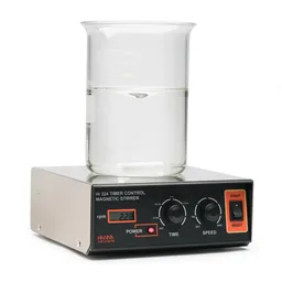 Agitador magnético controlado por tiempo, retoalimentación automática, LCD con tacómetro, 115 V