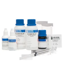 Test kit para medición de sulfato (como SO?²-), intervalo de 100 a 1000 mg/L, 200 pruebas
