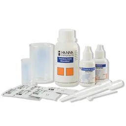 Test kit para medición de cloro total intervalo alto