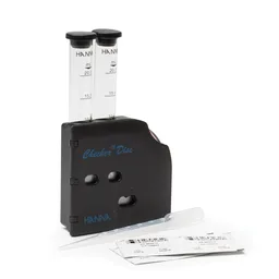 Test kit para medición de hierro (Fe+2 & Fe+3) con disco checker, 100 pruebas