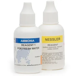 Reactivos de repuesto para el test kit de amoniaco para agua dulce (100 pruebas)