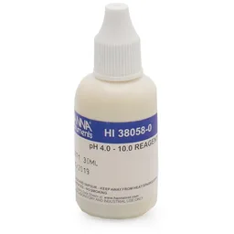 Reactivos de repuesto de test kit para medición de pH de 4.0 a 10.0, con disco checker, 300 pruebas