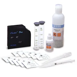 Test kit para medición de sílice por el método de disco checker, 100 pruebas