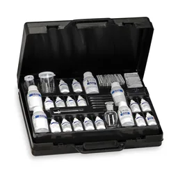 Test kit para uso en enfriadores y calderas: alcalinidad, cloruro, dureza, fosfato, O2 y sulfito