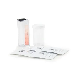 Test kit para medición de hierro (Fe+2 & Fe+3), en el intervalo de 0 a 5 mg/L, 50 pruebas