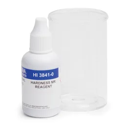 Test kit para medición de dureza total, en el intervalo de 40 a  500 mg/L, 50 pruebas