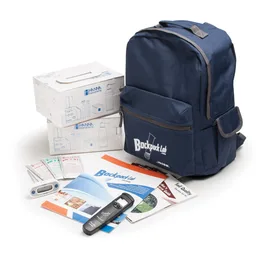 Backpack Lab™ test kit de calidad de suelo para medición de: nitrógeno, fósforo, potasio y pH
