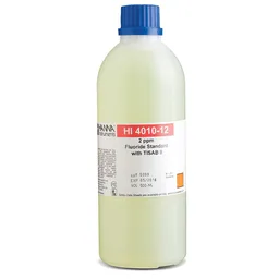 Estandar ISE de fluoruro 2 ppm con TISAB II (500 mL)