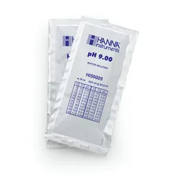 Sobres de solución técnica de calibración pH 9.00 " 25 °C, (25 x 20mL)