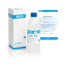 Solución técnica de calibración pH 8.00 " 25 °C, 500 mL