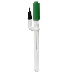 Electrodo de referencia de cuerpo de vidrio para mediciones de relleno remoto