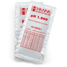 Sobres de estándar de calibración milesimal pH 1.000 " 25 °C, (25 x 20mL)